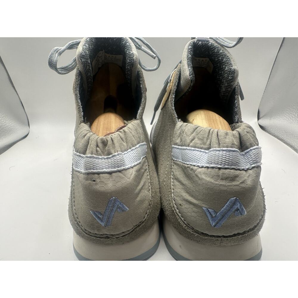 Forsake Shoreline Women’s 10.5 Gray Blue Suede Leather Outdoor Sneakers Shoes - Picture 6 of 10